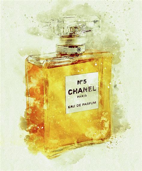 Chanel no 5 artwork